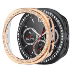 xDfind Single Row Diamond Hollow PC Watch Cover, For Samsung Galaxy Watch8 44mm, For Samsung Galaxy Watch8 40mm