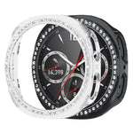 xDfind Single Row Diamond Hollow PC Watch Cover, For Samsung Galaxy Watch8 44mm, For Samsung Galaxy Watch8 40mm