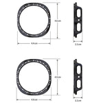 xDfind Single Row Diamond Hollow PC Watch Cover, For Samsung Galaxy Watch8 44mm, For Samsung Galaxy Watch8 40mm