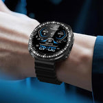 xDfind Single Row Diamond Hollow PC Watch Cover, For Samsung Galaxy Watch8 44mm, For Samsung Galaxy Watch8 40mm