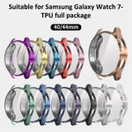 xDfind Tempered Film Integrated TPU Watch Cover, For Samsung Galaxy Watch7 44mm, For Samsung Galaxy Watch7 40mm