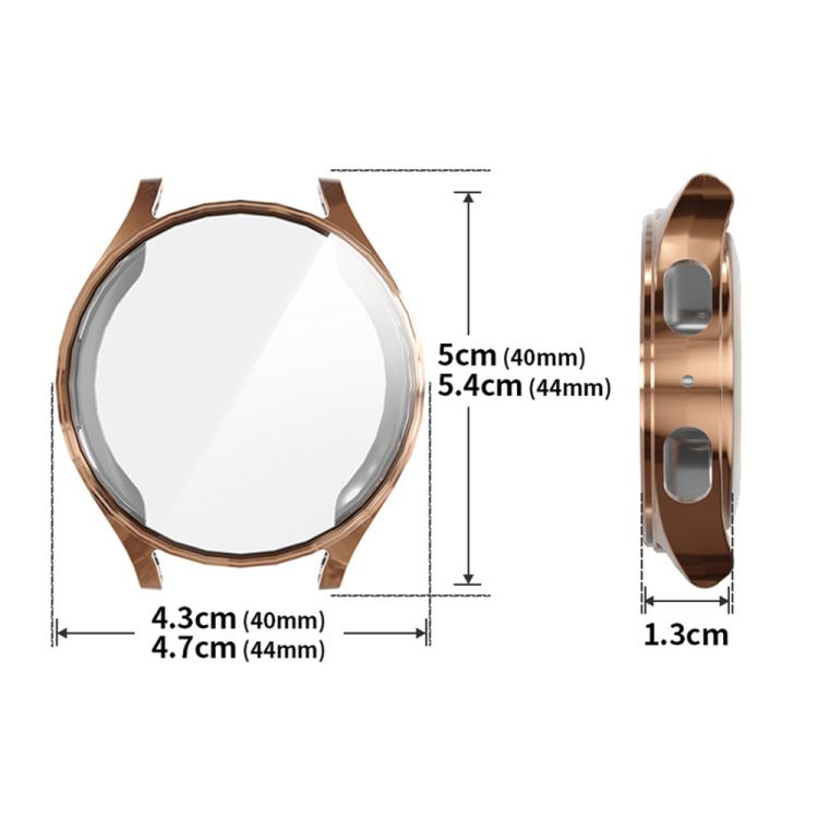 xDfind Tempered Film Integrated TPU Watch Cover, For Samsung Galaxy Watch7 44mm, For Samsung Galaxy Watch7 40mm