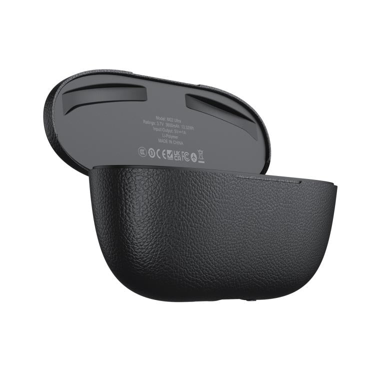 M02 Ultra 8MP Camera AI Smart Glasses Photochromic Lenses, with Black Charging Case, with Brown Charging Case