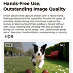 M02 8MP Camera AI Smart Glasses with Photochromic Lenses