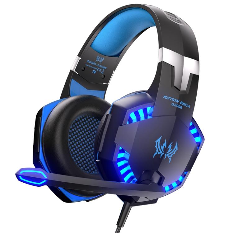 KOTION EACH G2000 Wired Game Headphones with LED Light