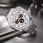 Butterfly Buckle Titanium Alloy Watch Band, For Samsung Galaxy Watch Ultra 47mm / Ultra 2025, For Samsung Galaxy Watch8 / Watch8 Classic