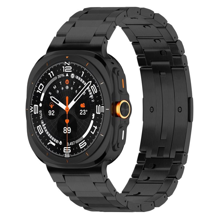 Integrated Three Beads  HW Buckle Titanium Alloy Watch Band, For Samsung Galaxy Watch8 / Watch8 Classic