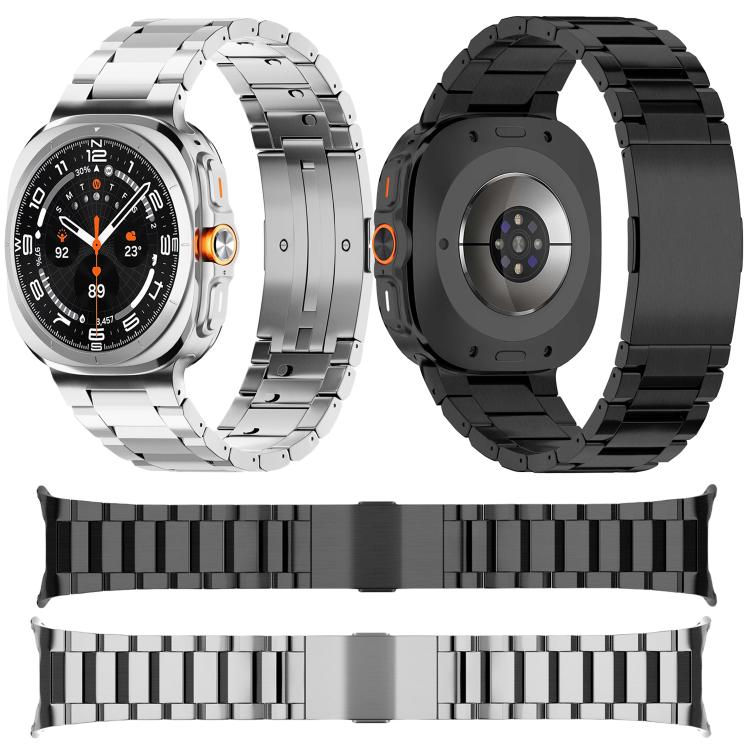 Integrated Three Beads  HW Buckle Titanium Alloy Watch Band, For Samsung Galaxy Watch8 / Watch8 Classic