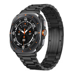 Detachable Three Beads HW Buckle Titanium Alloy Watch Band, For Samsung Galaxy Watch Ultra 47mm / Ultra 2025, For Samsung Galaxy Watch8 / Watch8 Classic