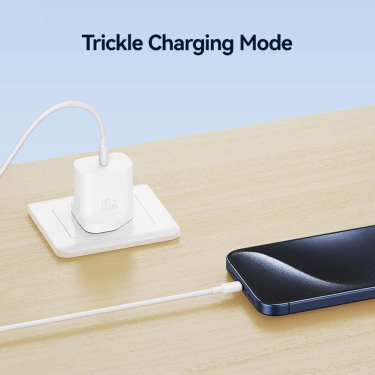 USAMS CC227 T65 PD20W USB-C / Type-C Single Port Fast Charger, UK Plug, CC227