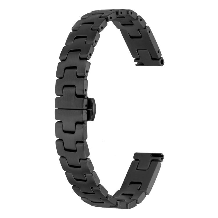 H-förmiges, 14 mm breites Edelstahl-Uhrenarmband, passend für Apple Watch 46 mm / 49 mm / 45 mm / 44 mm und 42 mm / 41 mm / 40 mm / 38 mm