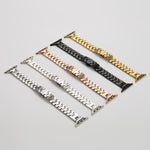 H-förmiges, 14 mm breites Edelstahl-Uhrenarmband, passend für Apple Watch 46 mm / 49 mm / 45 mm / 44 mm und 42 mm / 41 mm / 40 mm / 38 mm