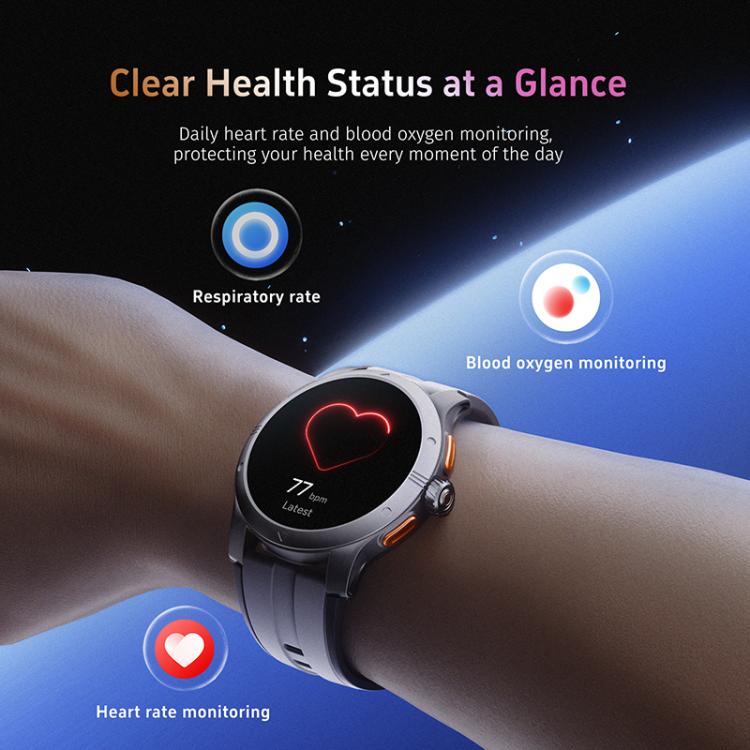 GTR5 1.43 inch AMOLED Screen Urban Fitness Smart Watch IP68 Support Heart Rate Monitoring