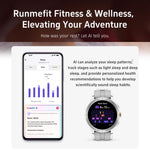 GTR6 1.43 inch AMOLED Screen Urban Runner Smart Watch IP68 Support Heart Rate Monitoring