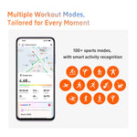 GTR6 1.43 inch AMOLED Screen Urban Runner Smart Watch IP68 Support Heart Rate Monitoring