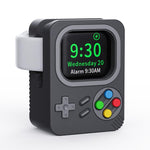 For Apple Watch ZX-ZJ01 Retro Game Console Silicone Charging Stand Base