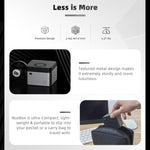 GMK NucBox Windows 10 System Mini PC, Intel Celeron J4125 Quad Core 64bit 14nm 2GHz-2.7GHz, Support WiFi & Bluetooth & RJ45,, 8GB+128GB,EU Plug