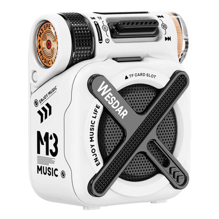 M3 Portable Outdoor Aluminum Alloy Mini Speaker Supports TF Card