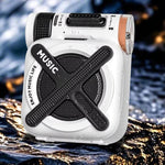 M3 Portable Outdoor Aluminum Alloy Mini Speaker Supports TF Card