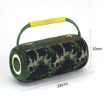 P23 Pro High-power Deep Bass Portable Bluetooth Speaker Supports IPX5 Waterproof / FM