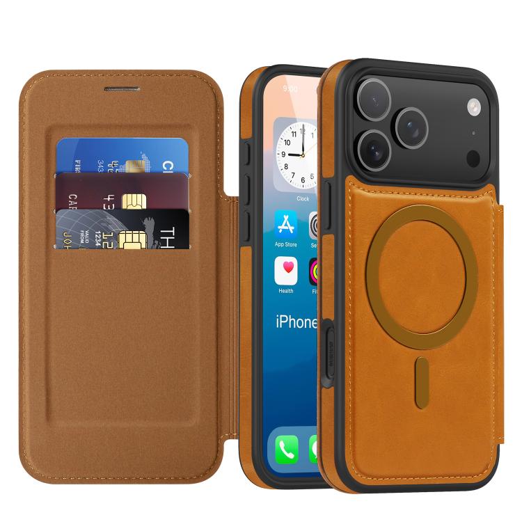Linton MagSafe Leather Phone Case, For iPhone 17 Pro Max, For iPhone 17 Pro, For iPhone 17, For iPhone Air