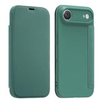 Imitate Liquid Skin Feel Leather Phone Case with Card Slots, For iPhone 17 Pro Max, For iPhone 17 Pro, For iPhone 17, For iPhone Air