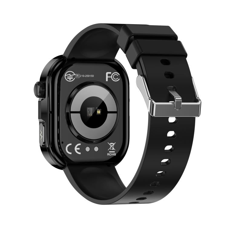 GE52 1.88-inch Full Touch HD Screen BT Call Smart Watch Silicone Strap, Supports Health Monitoring