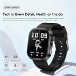 GE52 1.88-inch Full Touch HD Screen BT Call Smart Watch Silicone Strap, Supports Health Monitoring