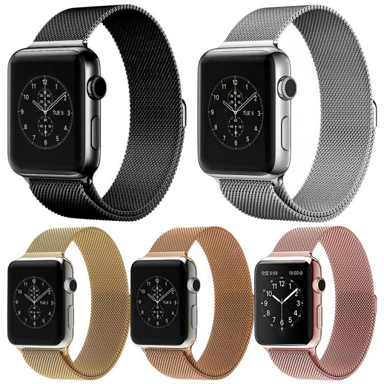 5 Pack xDfind Milanese Loop Magnetic Metal Watch Band, For Apple Watch 42 / 44 / 45 / 46 / 49mm, For Apple Watch 38 / 40 / 41 / S11 42mm
