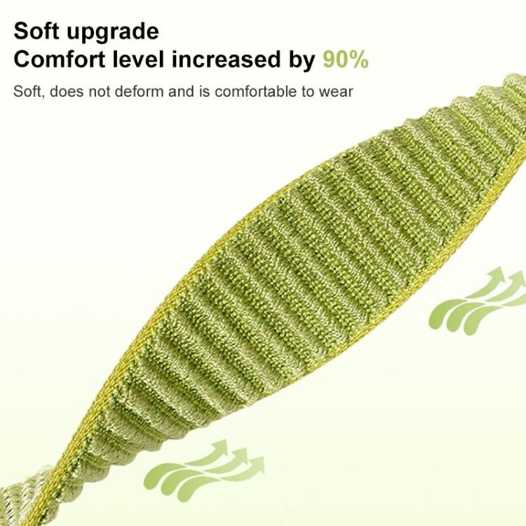 5 Pack xDfind Woven Nylon Hook And Loop Fastener Watch Band, For Apple Watch 42 / 44 / 45 / 46 / 49mm, For Apple Watch 38 / 40 / 41 / S11 42mm