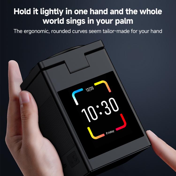 S5D 3 in 1 15W Multi-functional Touchscreen Wireless Charger with Bluetooth Speaker Function