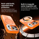 AG Frosted Lens Holder MagSafe Phone Case, For iPhone 12, For iPhone 12 Pro Max, For iPhone 12 Pro, For iPhone 11