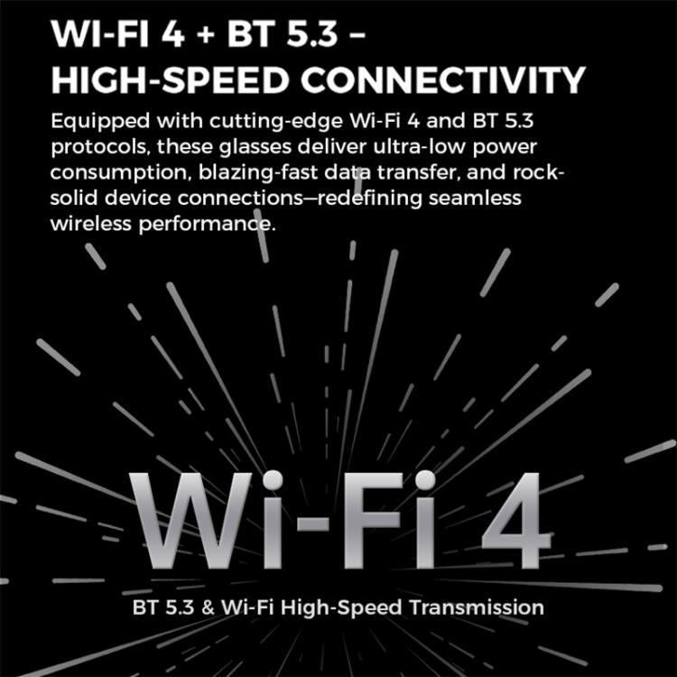 M01S 5MP Smart AI Camera Glasses Supports Voice Calls, Video Recording, WiFi Transmission