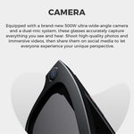 M01S 5MP Smart AI Camera Glasses Supports Voice Calls, Video Recording, WiFi Transmission