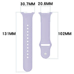 5 Pack xDfind Reverse Buckle Silicone Watch Band, For Samsung Galaxy Watch8 / 8 Classic