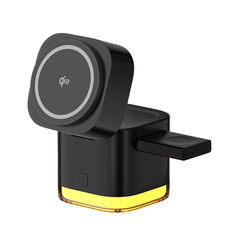 C53 QI2 25W 5 in 1 Multifunctional Foldable Magnetic Wireless Charger