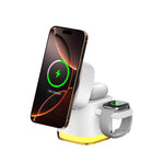 C53 QI2 25W 5 in 1 Multifunctional Foldable Magnetic Wireless Charger