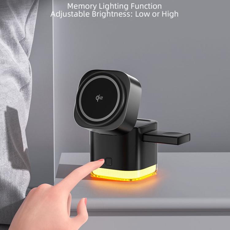 C53 QI2 25W 5 in 1 Multifunctional Foldable Magnetic Wireless Charger