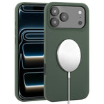 Liquid Silicone Full Coverage MagSafe Phone Case, For iPhone 17e / 16e, For iPhone 17 Pro Max, For iPhone 17 Pro, For iPhone 17, For iPhone Air