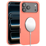 Liquid Silicone Full Coverage MagSafe Phone Case, For iPhone 17e / 16e, For iPhone 17 Pro Max, For iPhone 17 Pro, For iPhone 17, For iPhone Air