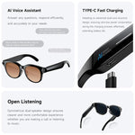 M89 2MP AI Smart Glasses Support Bluetooth Call, AI Intelligent Voice Assistant