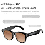 M89 2MP AI Smart Glasses Support Bluetooth Call, AI Intelligent Voice Assistant