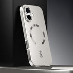 Frosted Magnetic Shield MagSafe Alloy Metal Phone Case, For iPhone 17 Pro Max, For iPhone 17 Pro, For iPhone 17, For iPhone Air, For iPhone 16 Pro Max, For iPhone 16 Pro, For iPhone 15 Pro Max, For iPhone 15 Pro