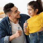 YS-219 Mini Portable Karaoke Wireless Bluetooth Speaker with 2 Microphones