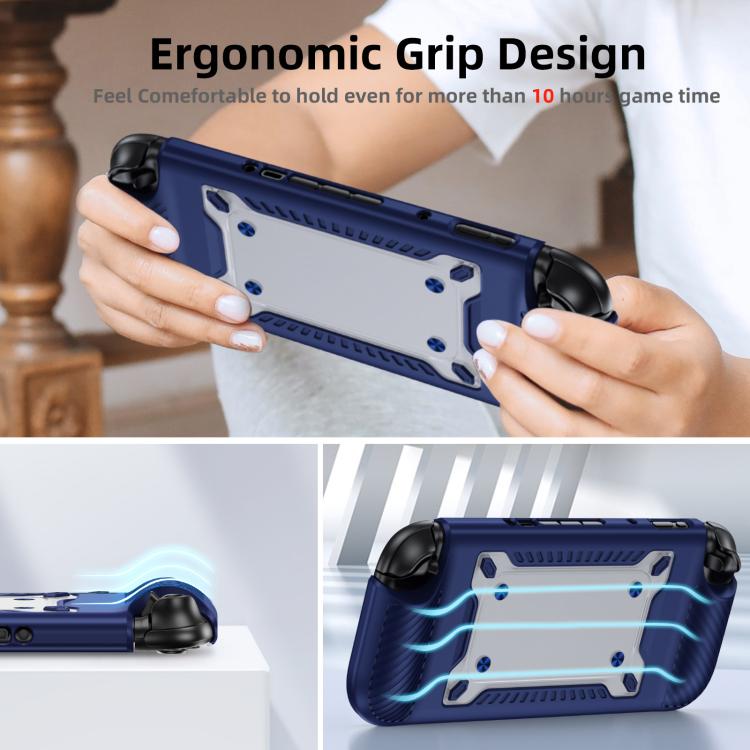 Anti-slip Textured TPU Hybrid PC Gaming Console Protective Case with Card Slot, For Nintendo Switch 2