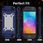 Anti-slip Textured TPU Hybrid PC Gaming Console Protective Case with Card Slot, For Nintendo Switch 2