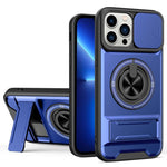Lens Sliding Window Multifunctional Magnetic Shockproof Phone Case, For iPhone 13 Pro Max, For iPhone 13 Pro, For iPhone 13, For iPhone 12, For iPhone 12 Pro Max, For iPhone 12 Pro, For iPhone 11 Pro Max, For iPhone 11, For iPhone XR