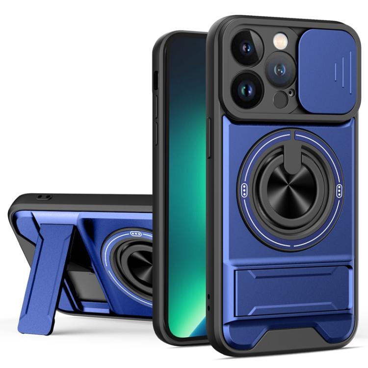Lens Sliding Window Multifunctional Magnetic Shockproof Phone Case, For iPhone 13 Pro Max, For iPhone 13 Pro, For iPhone 13, For iPhone 12, For iPhone 12 Pro Max, For iPhone 12 Pro, For iPhone 11 Pro Max, For iPhone 11, For iPhone XR