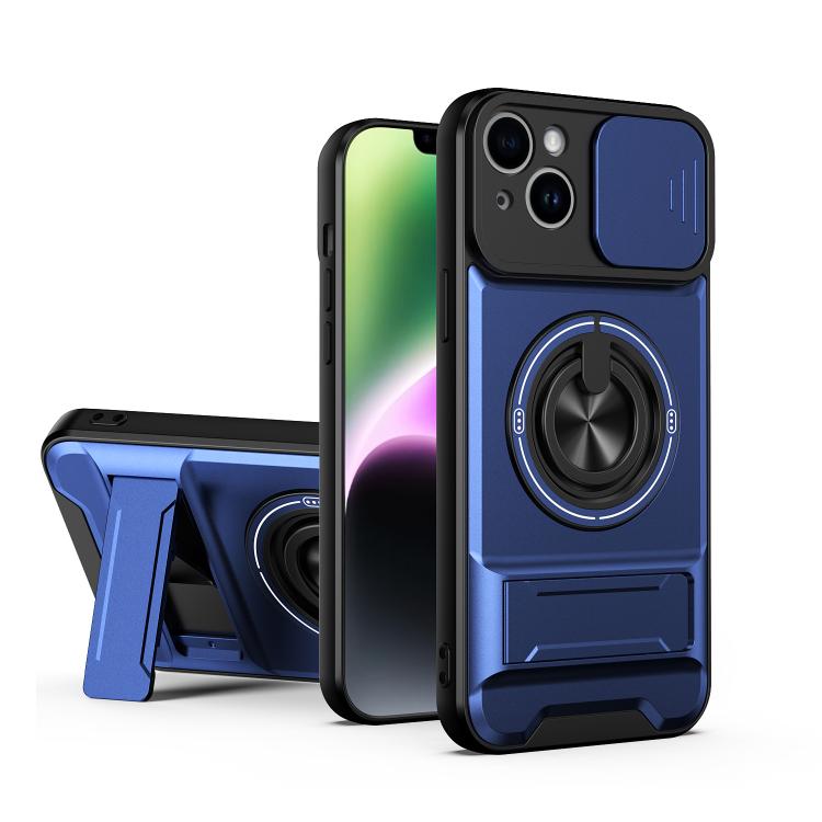 غطاء هاتف مغناطيسي متعدد الوظائف مع نافذة انزلاقية للعدسة ومقاوم للصدمات، لهواتف iPhone 13 Pro Max، iPhone 13 Pro، iPhone 12 Pro Max، iPhone 11 Pro Max، iPhone 11