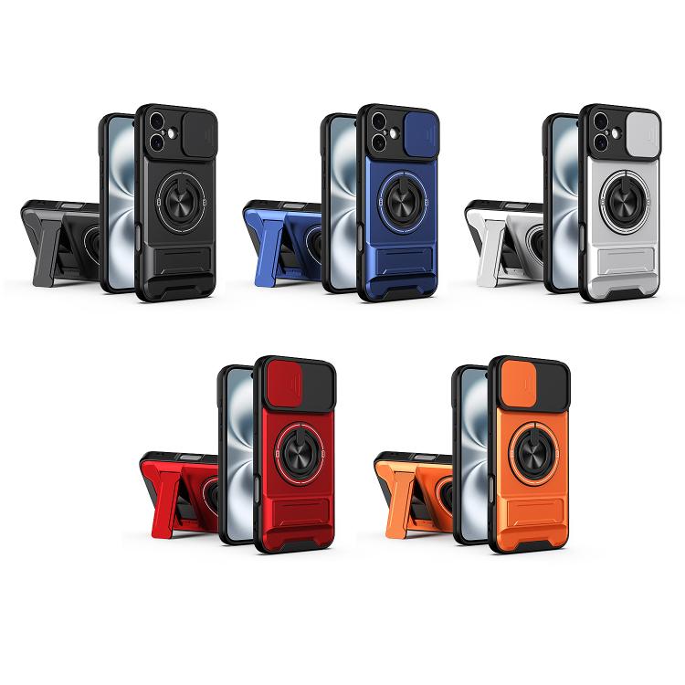 غطاء هاتف مغناطيسي متعدد الوظائف مع نافذة انزلاقية للعدسة ومقاوم للصدمات، لهواتف iPhone 13 Pro Max، iPhone 13 Pro، iPhone 12 Pro Max، iPhone 11 Pro Max، iPhone 11